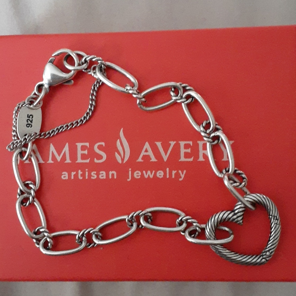Changeable Heart Charm Bracelet